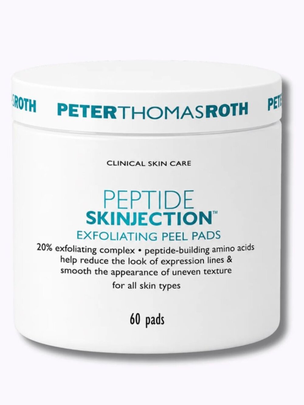 PTR Peptide Skinjection Exfoliating Peel Pads ($48 MSRP)